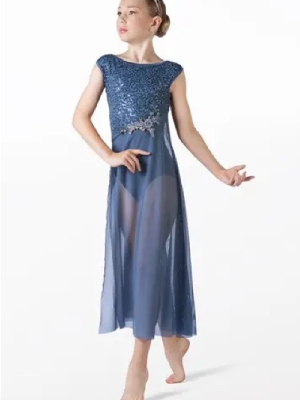 Weissman SA Unconditionally
14252 Blue Sequin Bodice DANCE costume